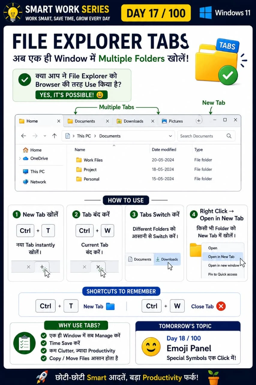 File Explorer Tabs